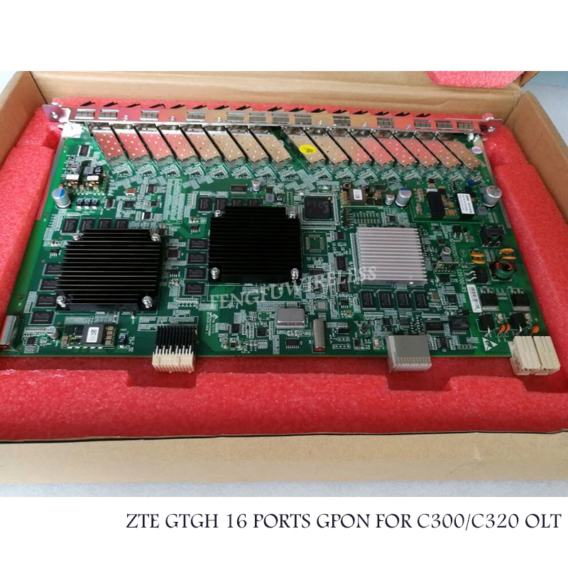 zte GTGH C++ плата 16 портов GPON плата с 16 SFP C++ модули для zte C300 C320 OLT