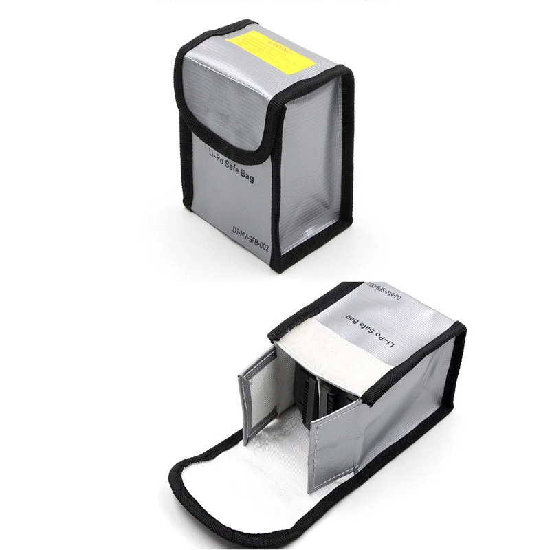 Mavic PRO Multiple battery safety bag explosion-proof Pouch Storage bag lithium Charging flame retardant Case for DJI Mavic PRO  1 (2)