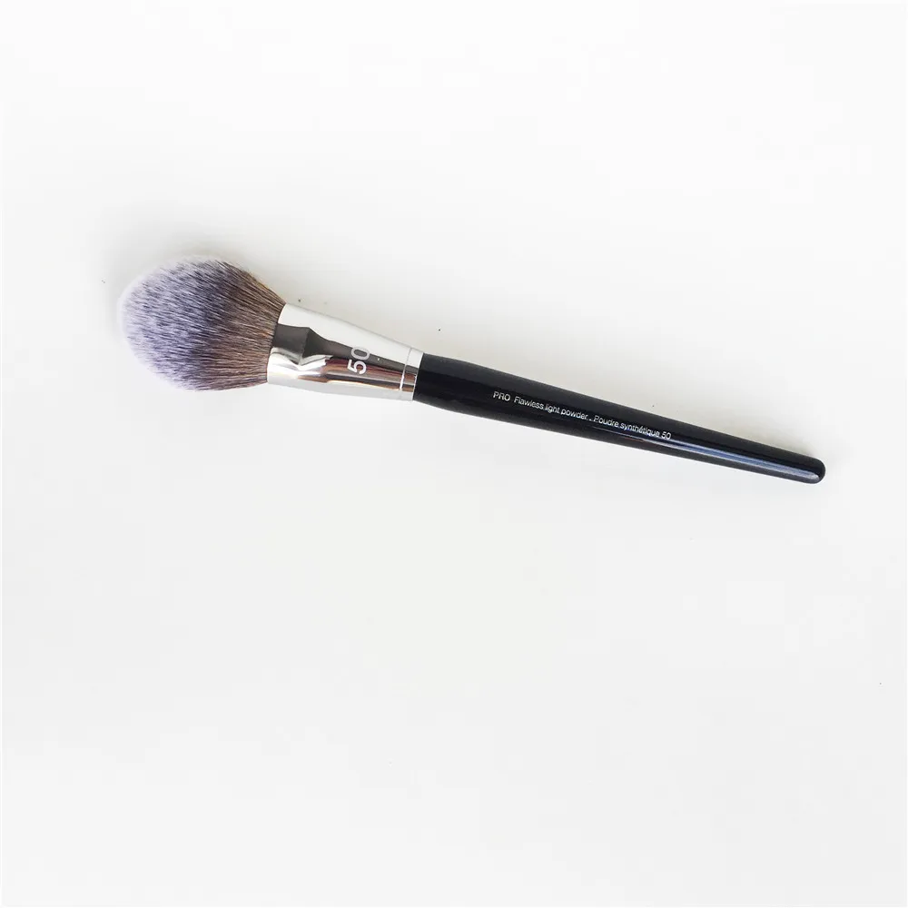 

PRO Flawless Light Powder Brush #50 - The New Tapered-Shaped Light Air Powder Finish Brush - Beauty Makeup Blender Tool