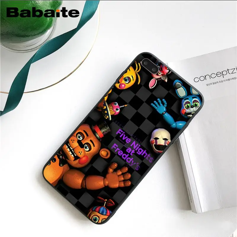 A9 Babaite чехол для телефона five nights at freddy's fnaf freddy для iphone 11 Pro 11Pro Max 8 7 6 6S Plus 5 5S SE XR X XS MAX - Цвет: A9