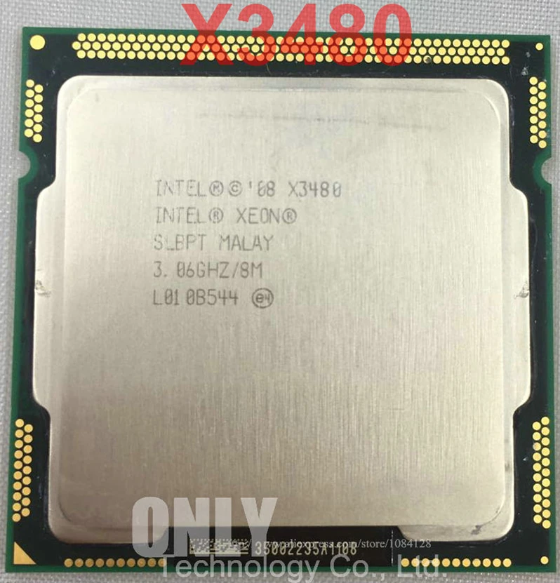 Серверный процессор lntel Xeon X3480 BV80605002505AH LGA1156 четырехъядерный 95 Вт SLBPT(B1) 3 06 ГГц |
