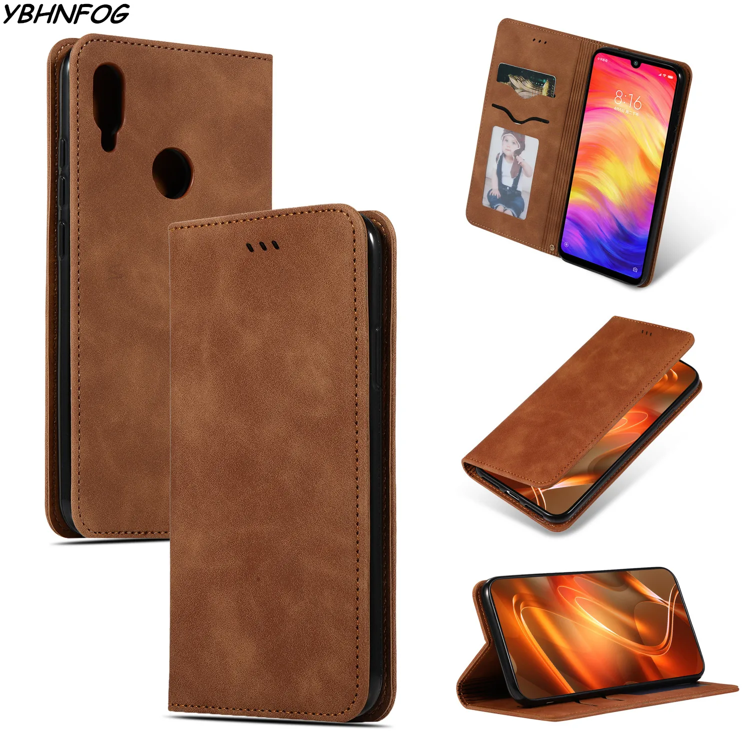 

Luxury Flip Case For Xiaomi 9 SE Redmi Note 6 Pro Note 7 Pro Phone Case Leather Wallet Magnetic Bags Cover With Card Holder Book