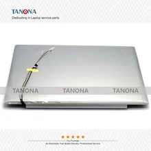 / w/логотип для lenovo Ideapad U530 U530T U530-Touch 15,6 чехол для ЖК-панели верхний чехол задняя крышка 3CLZBLCLV10 90204054 серый