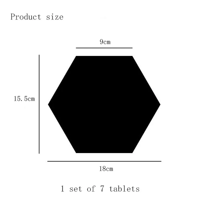 7 шт./компл. шестиугольник зеркало стены Стикеры s 3D акриловый зеркальный декоративный Стикеры Водонепроницаемый домашний декор Autocollant