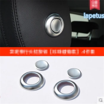 

Lapetus Seat Head Rest Headrest Adjustment Button Decoration Frame Cover Trim For Jaguar XE 2016 2017 2018 2019 ABS Matte Style