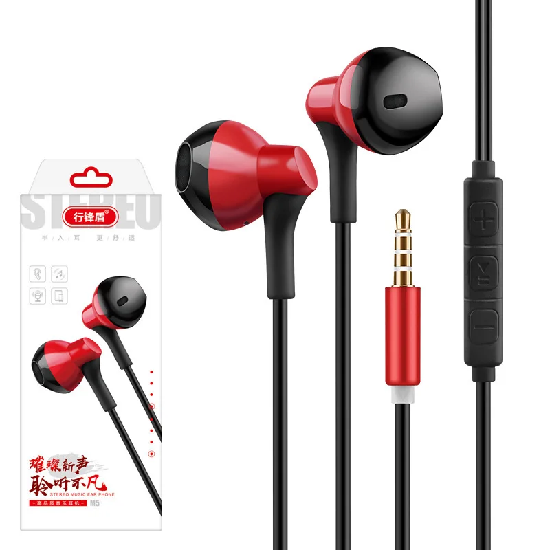 

Original Brand Earbuds Headphone Noise Isolating In Ear Earphone Headset with Mic for Mobile Phone Universal for MP4