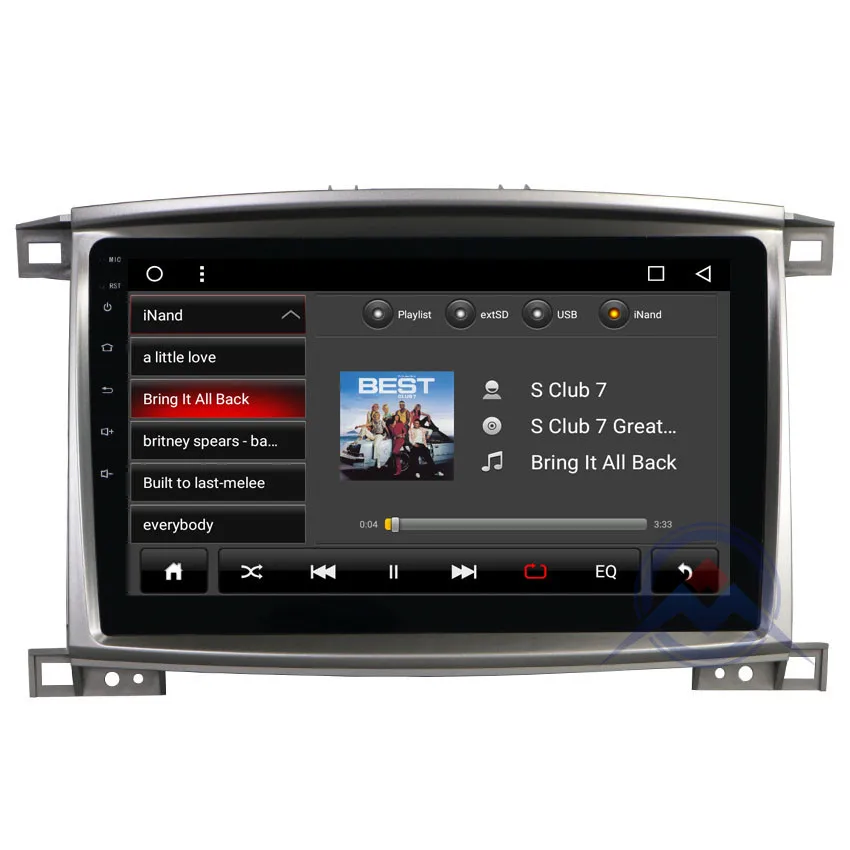 Cheap ZOHANAVI 10.2" Android octa core Car DVD Stereo For Toyota Land Cruiser 100 LC100 Lexus LX470 Auto Radio GPS Navigation 3