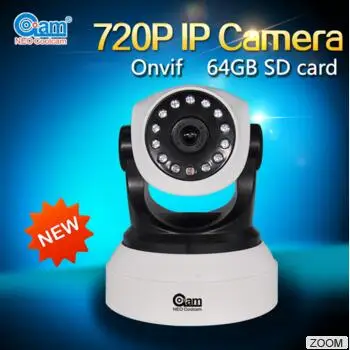 

Free Shipping 720P P2P Wifi IP Camera Night Version Support Wireless Surveillance CCTV Camera
