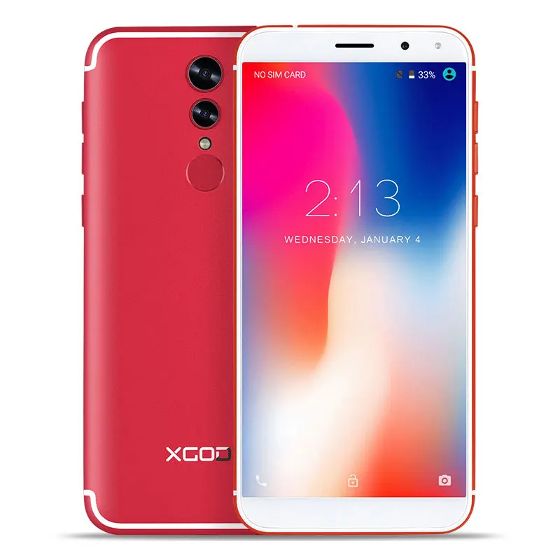 XGODY S12 5,72 дюймов 18:9 4G LTE Разблокировка мобильного телефона Лицо ID MTK6737 четырехъядерный 1+ 16 Android 7,0 Nougat смартфон мобильный телефон сенсорный