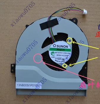 

SSEA New Laptop CPU Cooling Fan for Asus X550 X550V X550C X550VC S56 S550CM X450 X450CA Free shipping