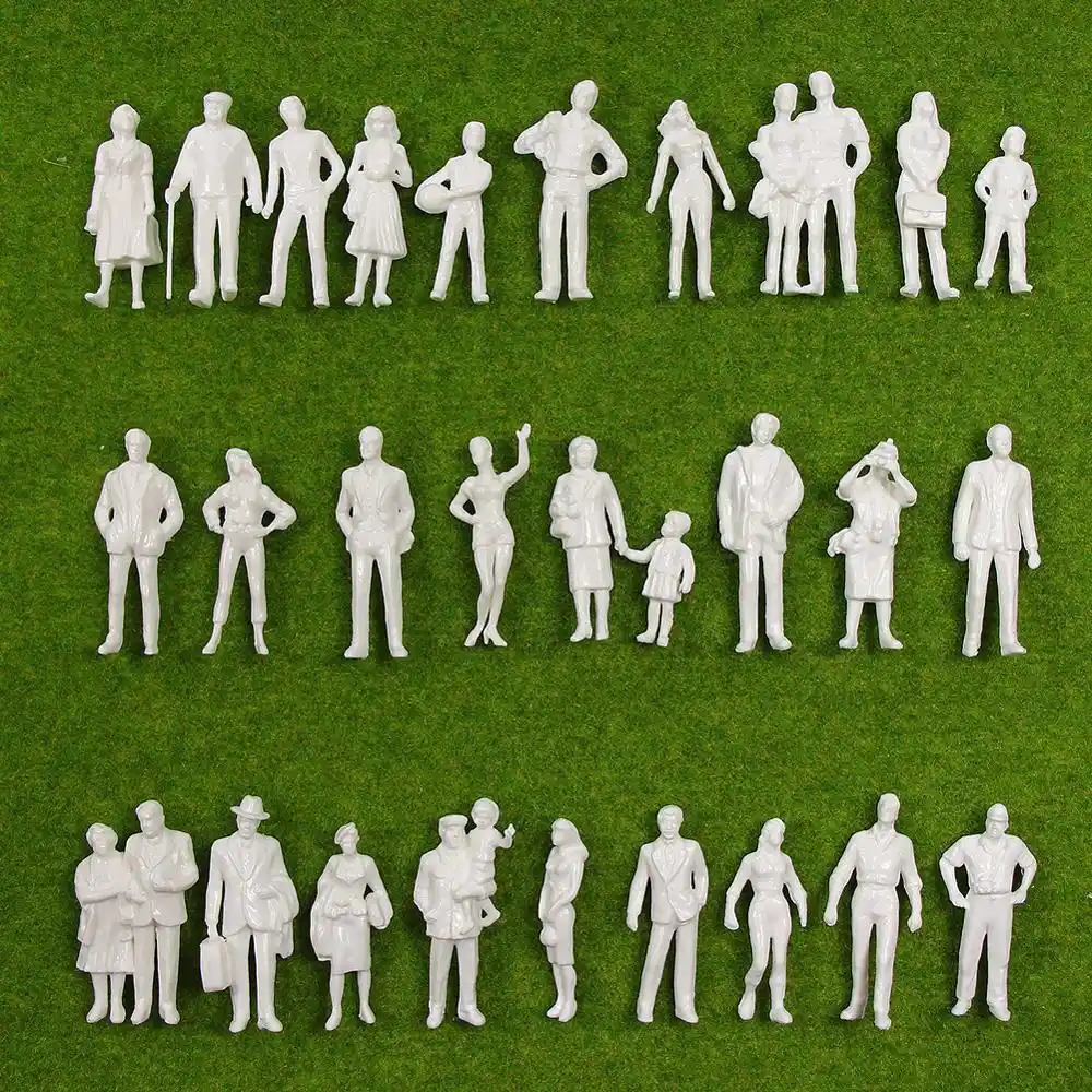 model train figures o scale