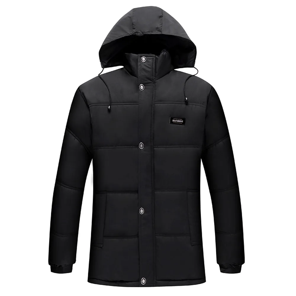 70% OFF Men Jacket Mens Men's Autumn And Winter New Style Thickening Warm Clothes Cotton Coat Casual Male Manteau Homme Hiver