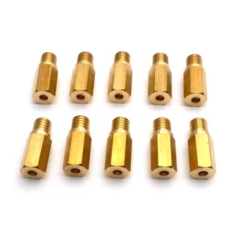 

10pcs/set Carburetor Main Jet for Keihin OKO KOSO PE PWK Carburetor HARLEY BD YAMAHA BD PWM Available Size 118-160