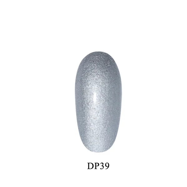 Погружающийся порошок лазерный блеск для ногтей натуральный сухой хром пигмент акриловая пыль основа Топ активатор Дизайн ногтей украшения CHDP23-44-1 - Цвет: DP39