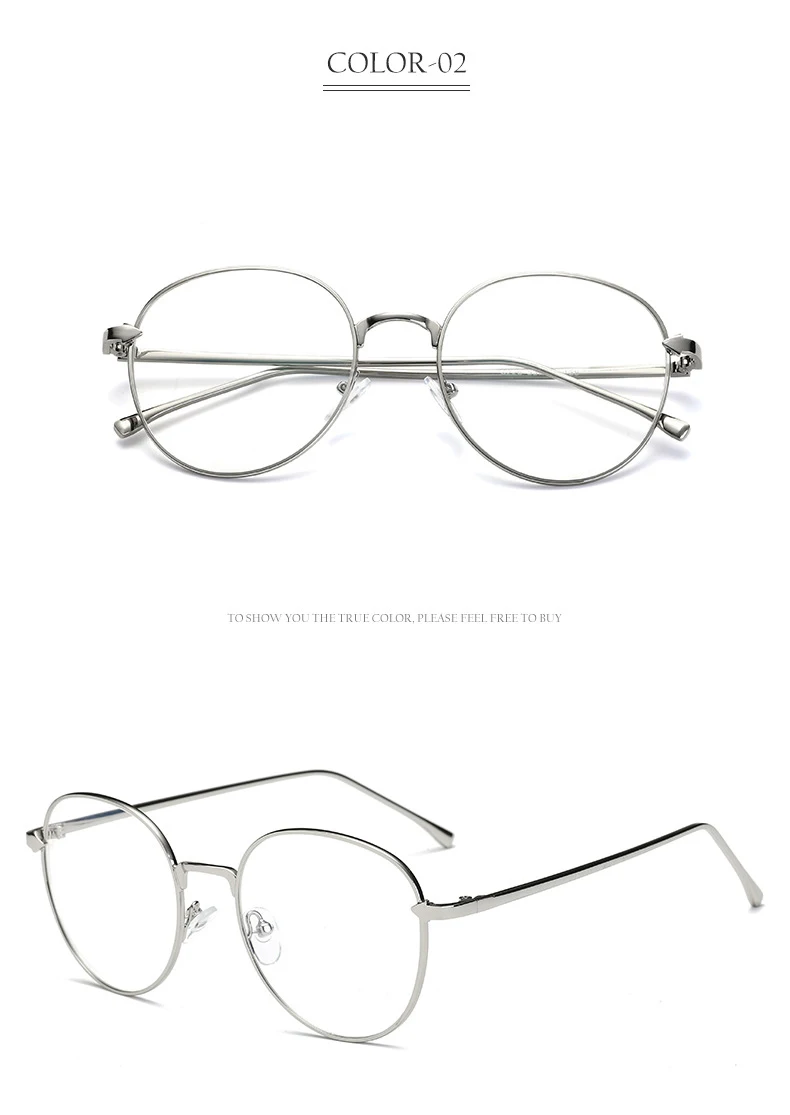 VCKA, синий светильник, блокирующие очки, компьютерные игровые очки, очки для женщин и мужчин, металлические винтажные очки kacamata anti radiasi - Цвет оправы: 3