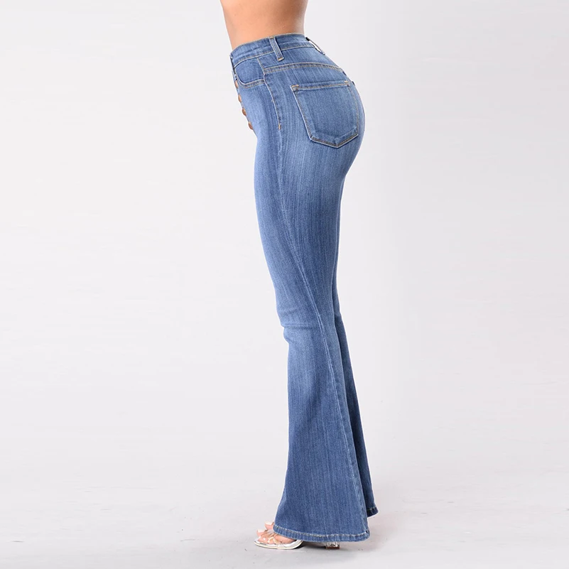 Джинсы повседневные Макси Талия хлопок лето размер женские Джинсы бойфренда расклешенные высокие свободные джинсовые длинные осенние уличные тонкие брюки