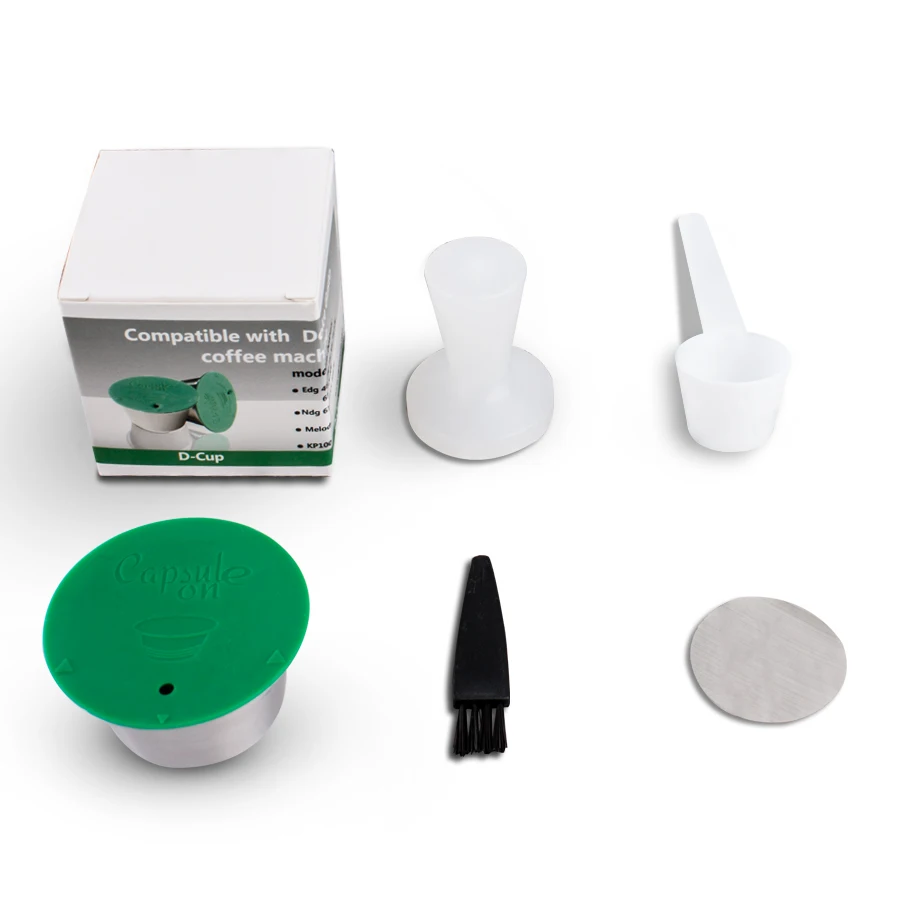 Capsulone/STAINLESS STEEL Metal capsule Compatible with dolce gusto coffee Machine Refillable Reusa