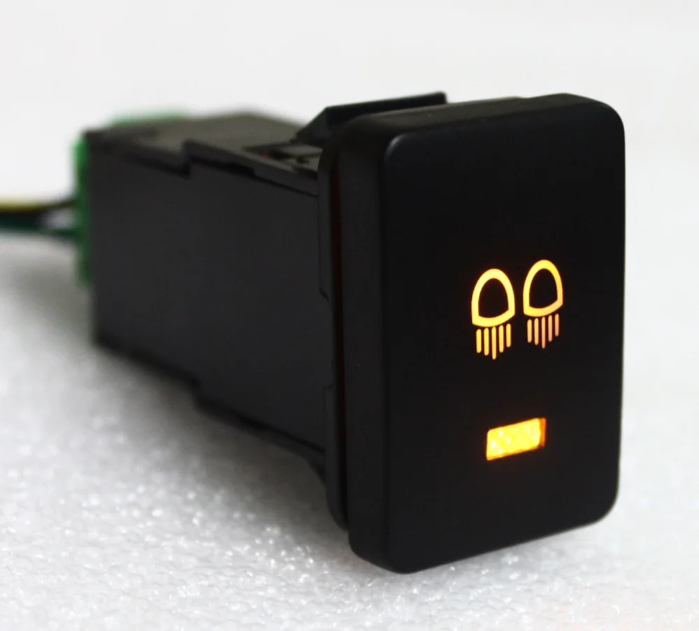 REAR LIGHTS Push Button Car DIY ON OFF Switch 12 Volt For Toyota RAV4