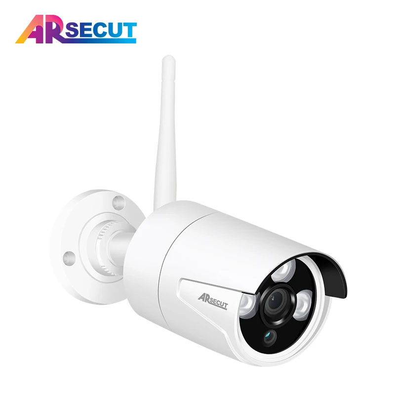 

ARSECUT Security Camera Wireless 2.0MP/1.3MP Outdoor Camera Home Video Surveillcance WIFI Camera Built-in SD Card Slot
