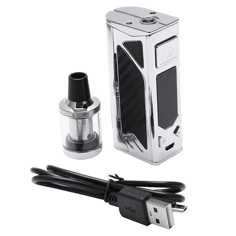 

100W Electronic Cigarette Starter Kit 2200mAh Built-in Battery 3.5ml Tank 0.3ohm Atomizer 510 Thread Top Air Intake Vape