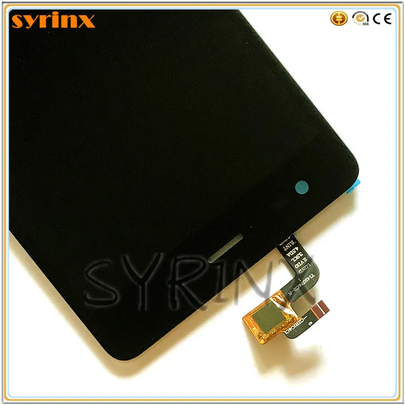 SYRINX+ лента для мобильного телефона ЖК-дисплей для Pretigio Grace R5 LTE psp5552 psp 5552 duo ЖК-дисплей кодирующий преобразователь сенсорного экрана в сборе