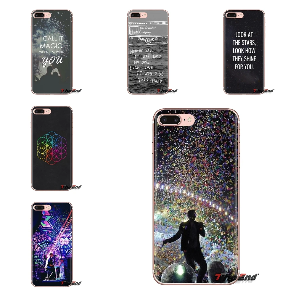 POP British Rock Bnads Coldplay For Huawei Mate Honor 4C 5C 5X 6X 7 7A 7C 8 9 10 8C 8X 20 Lite Pro Soft Transparent Shell Covers |