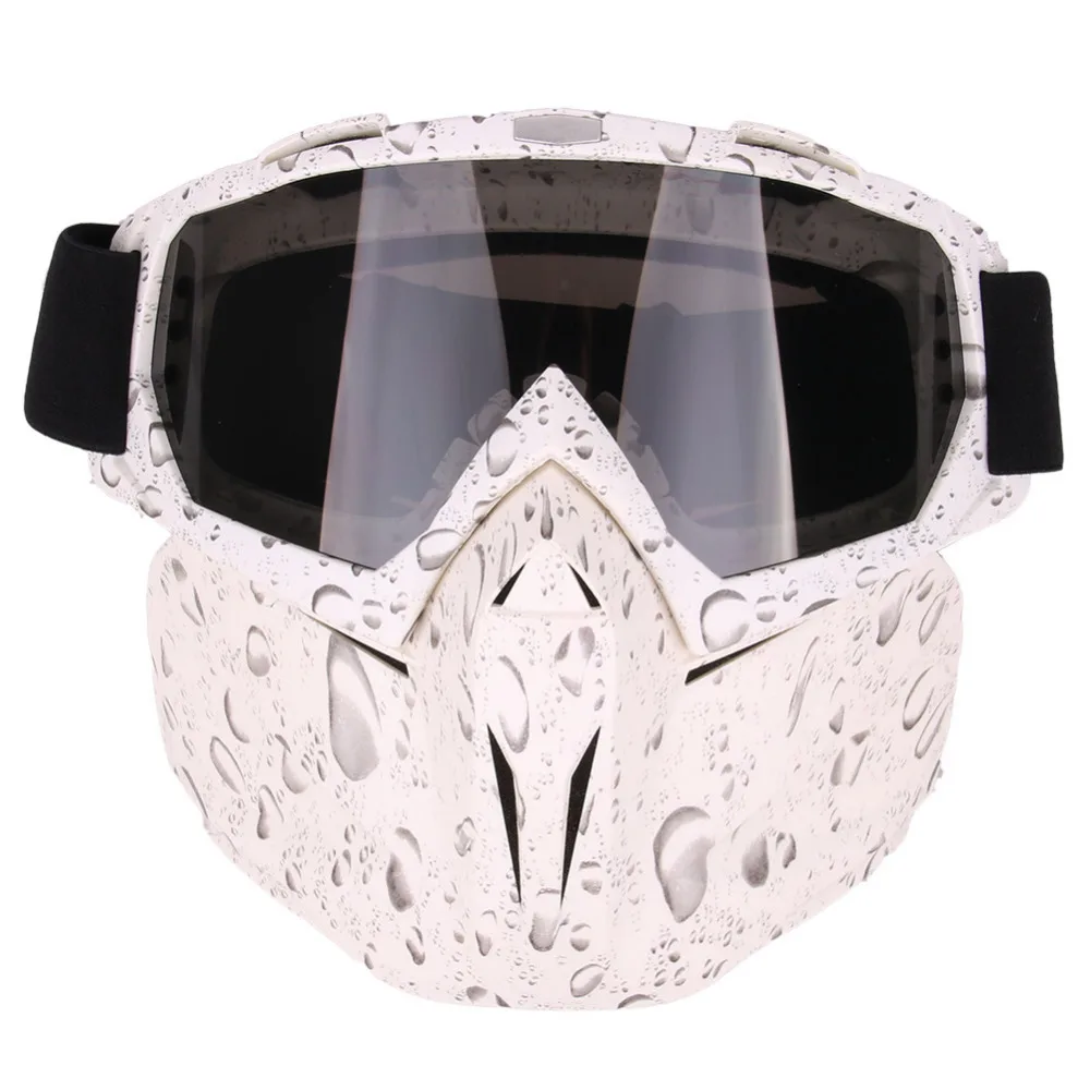 Ski Snowboard Snowmobile gafas de nieve invierno gafas de esquí a prueba de viento Motocross gafas de sol con máscara