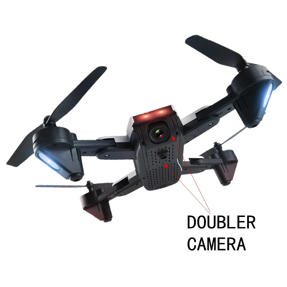 Оптический Дрон с камерой Hd Дроны для селфи Fpv Квадрокоптер авто возврат вертолет