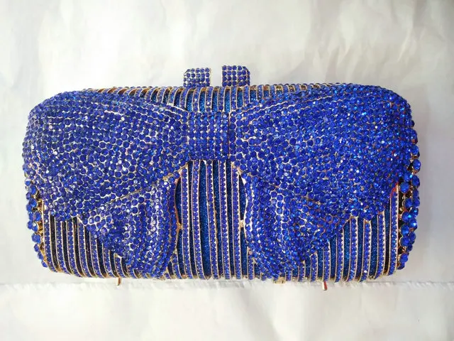 Boutique De FGG Элегантный форма чаши Для женщин из металла клатчи вечерняя сумочка Minaudiere дамские сумочки и кошельки Lades Свадебные клатч вечерние сумки - Цвет: 5