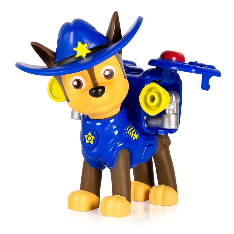 Щенячий патруль Patrulla Canina игрушки фигурки модель Чейз Маршалл Райдер с