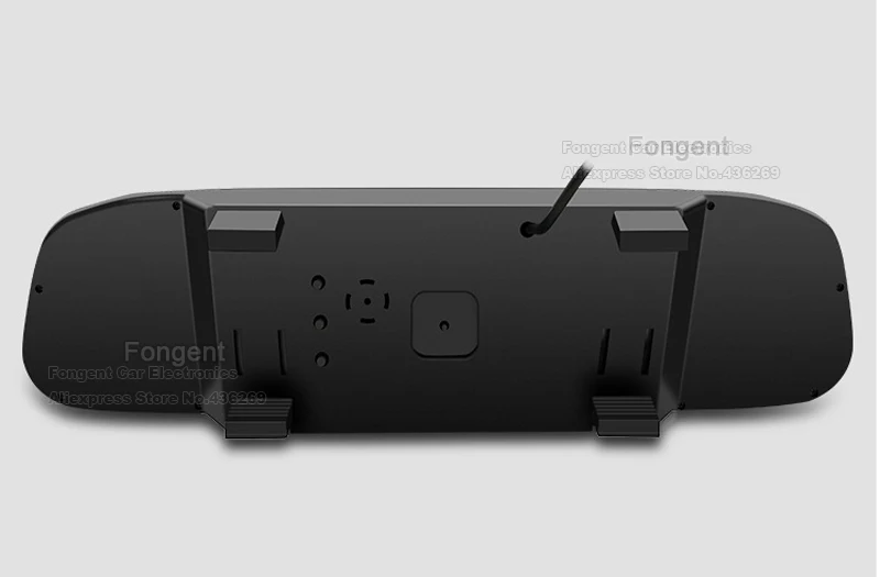 Fongent 5 дюймов TFT ЖК-дисплей цветной экран автомобильный монитор заднего вида парковочный Монитор складной дизайн заднего вида зеркальный монитор