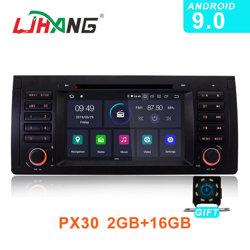 Best LJHANG IPS Android 9.0 Car DVD Player for BMW E39 X5 M5 E38 E53 GPS Navi 1 Din Car Radio Multimedia Autoaudio Stereo WIFI USB fm 0 Best LJHANG IPS Android 9.0 Car DVD Player for BMW E39 X5 M5 E38 E53 GPS Navi 1 Din Car Radio Multimedia Autoaudio Stereo WIFI USB fm 0