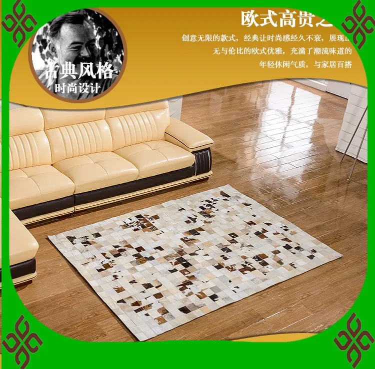 2018 free shipping 100 natural genuine cowhide cheap prayer rugprayer