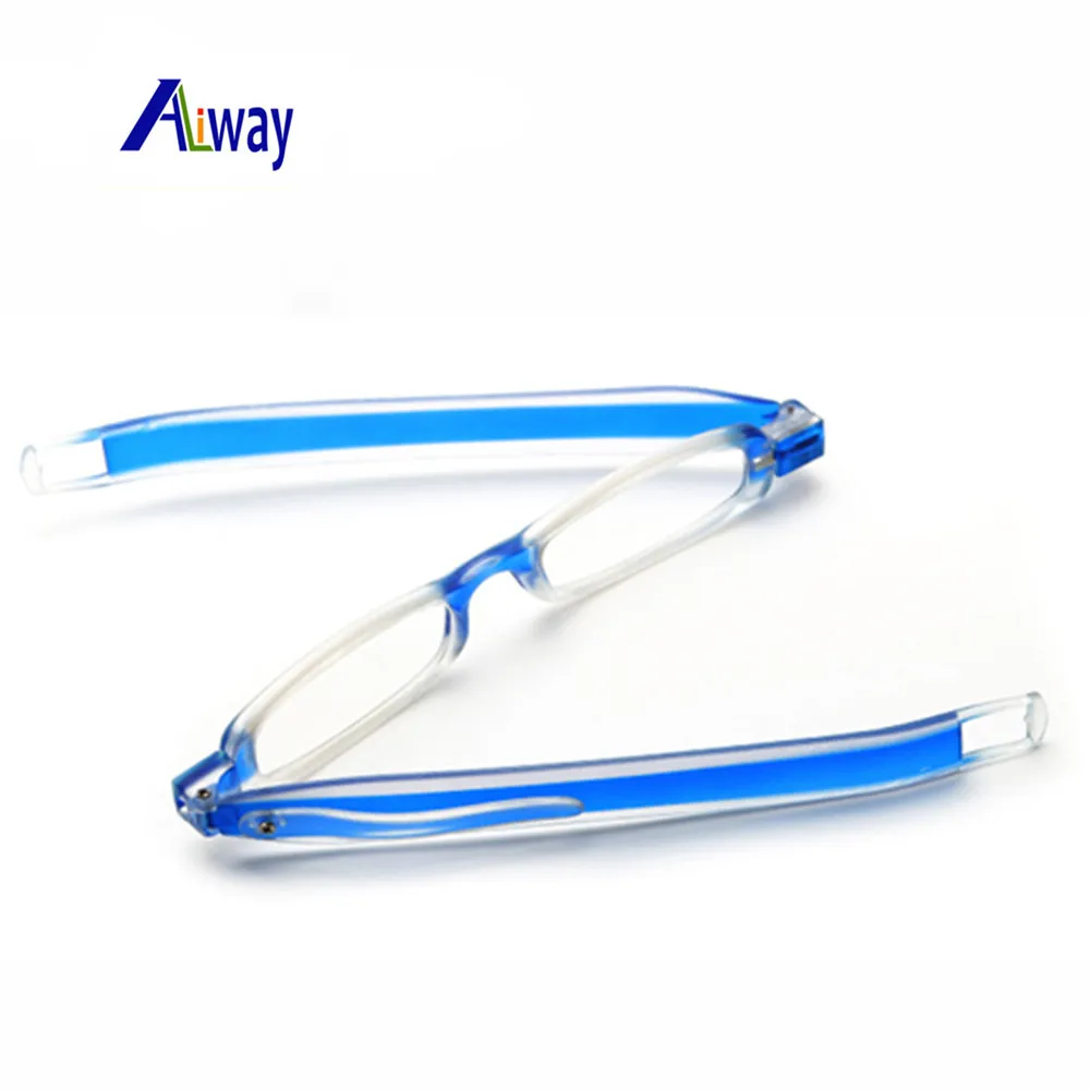 Aliway 360 Degree Rotating Reading Glasses Unisex Folding Optical