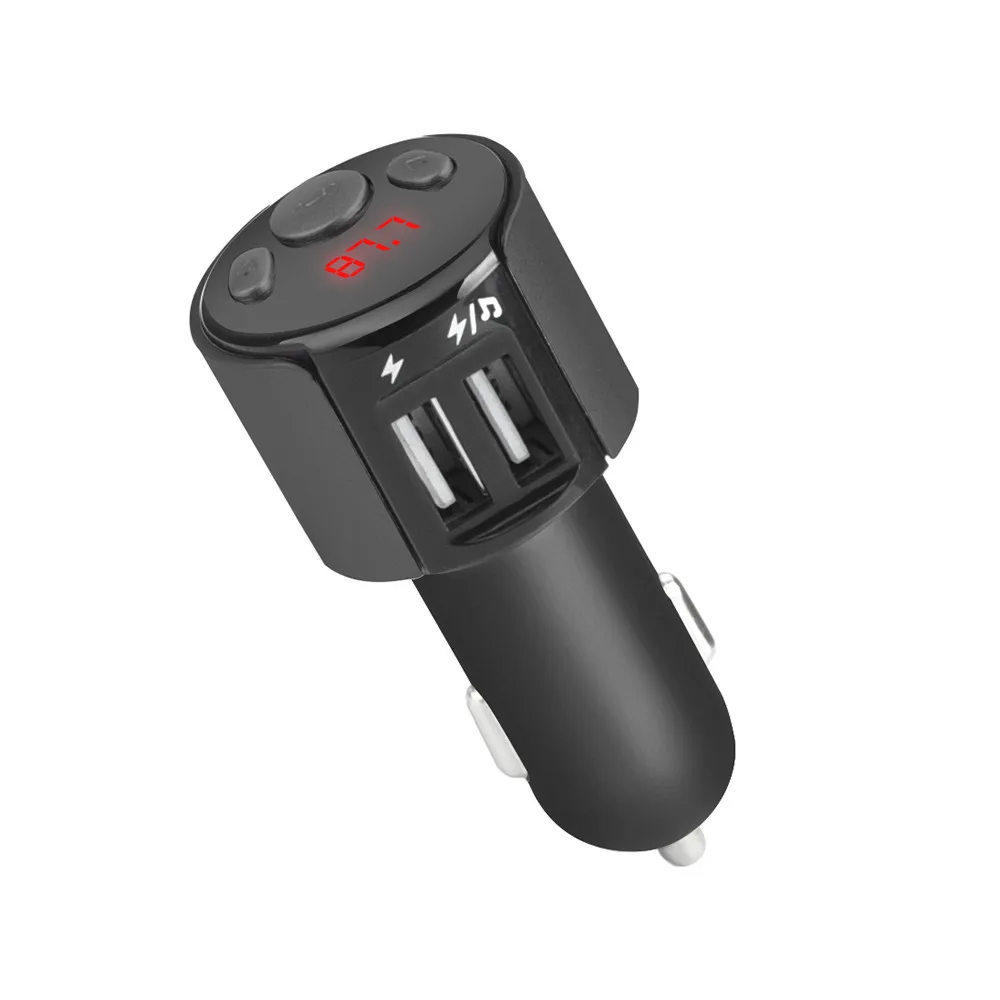 NEW Bluetooth Car Kit FM Transmitter Wireless Radio Adapter USB Charger Mp3 Player Fast Intelligent Charger Music Player