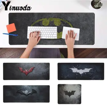 

Yinuoda Batman logo Customized MousePads Computer Laptop Anime Mouse Mat Size for 18x22cm 20x25cm 25x29cm 30x90cm 40x90cm