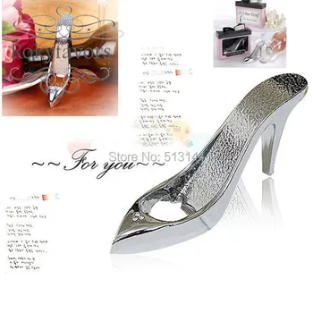 

FREE SHIPPING 20PCS/lot High Heel Shoe Bottle Opener It's a Shoe Thing Bottle Opener Bridal Shower Party Favors Birthday Gifts