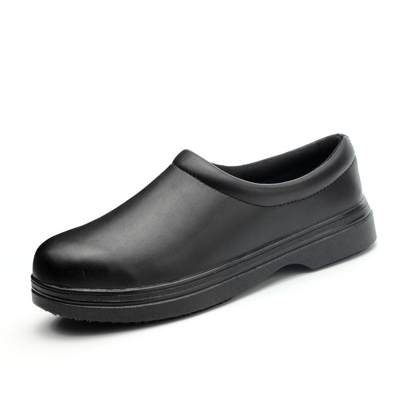  mens big size steel toe caps work safety chef shoes non-slip waterproof kitchen hotel oil-proof wor - 32991015738