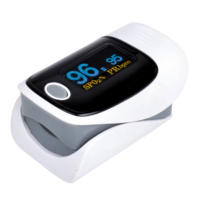 

Finger Pulse Oximeter With Case Fingertip Oximetro de pulso de dedo LED Pulse Oximeters Saturator Pulsi oximetro