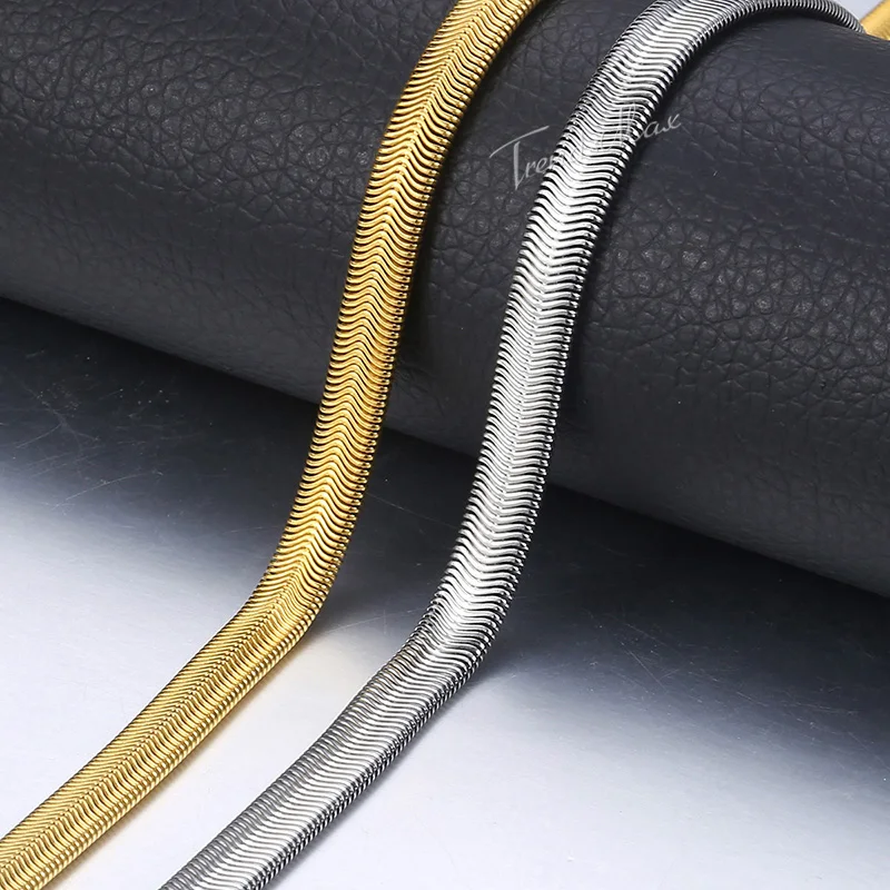 Stainless Steel Necklace For Men Silver 