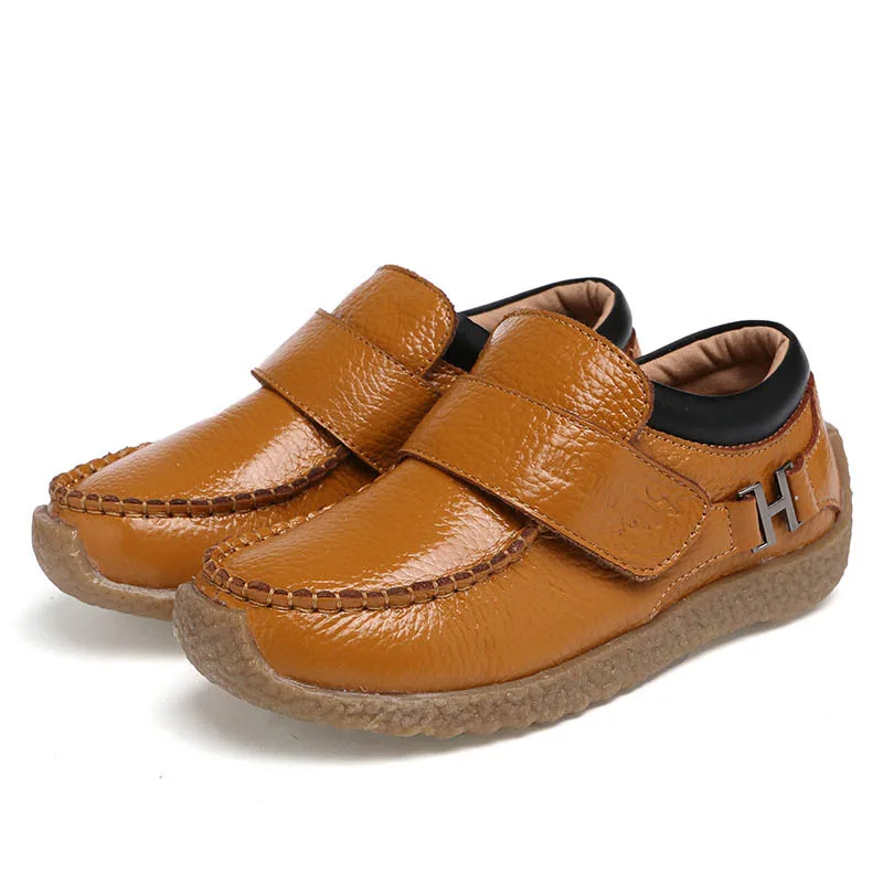 

Children shoes spring new arrival boys leather shoes soft bottom kids boy casual solid shoes high quality