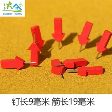 20 шт деревянные Thumbtack стрелка Thumbtack гвоздь пробковый штифт фото стена