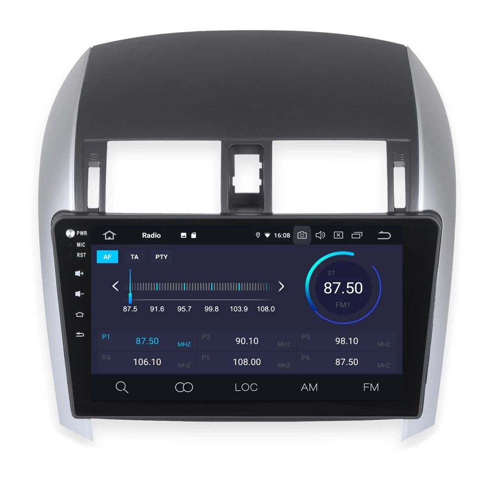 Flash Deal RoverOne For Toyota Corolla 2007 - 2012 Android 9.0 Autoradio Car Multimedia Player Radio GPS Navigation Head Unit NO DVD 4