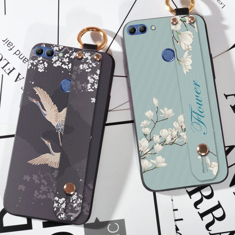 

Flower Bird New Cases For Huawei Honor 4C 5C 5X 6C 8 Pro 7C Soft Silicone Strap Cover For Huawei GT3 GR3 GR5 Back Case