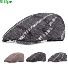 Хлопок для мужчин и женщин мягкий плоский берет Кепка водителя Ретро Винтаж Мягкая Повседневная пекарь кепка газетчика такби для вождения мужчин шляпа