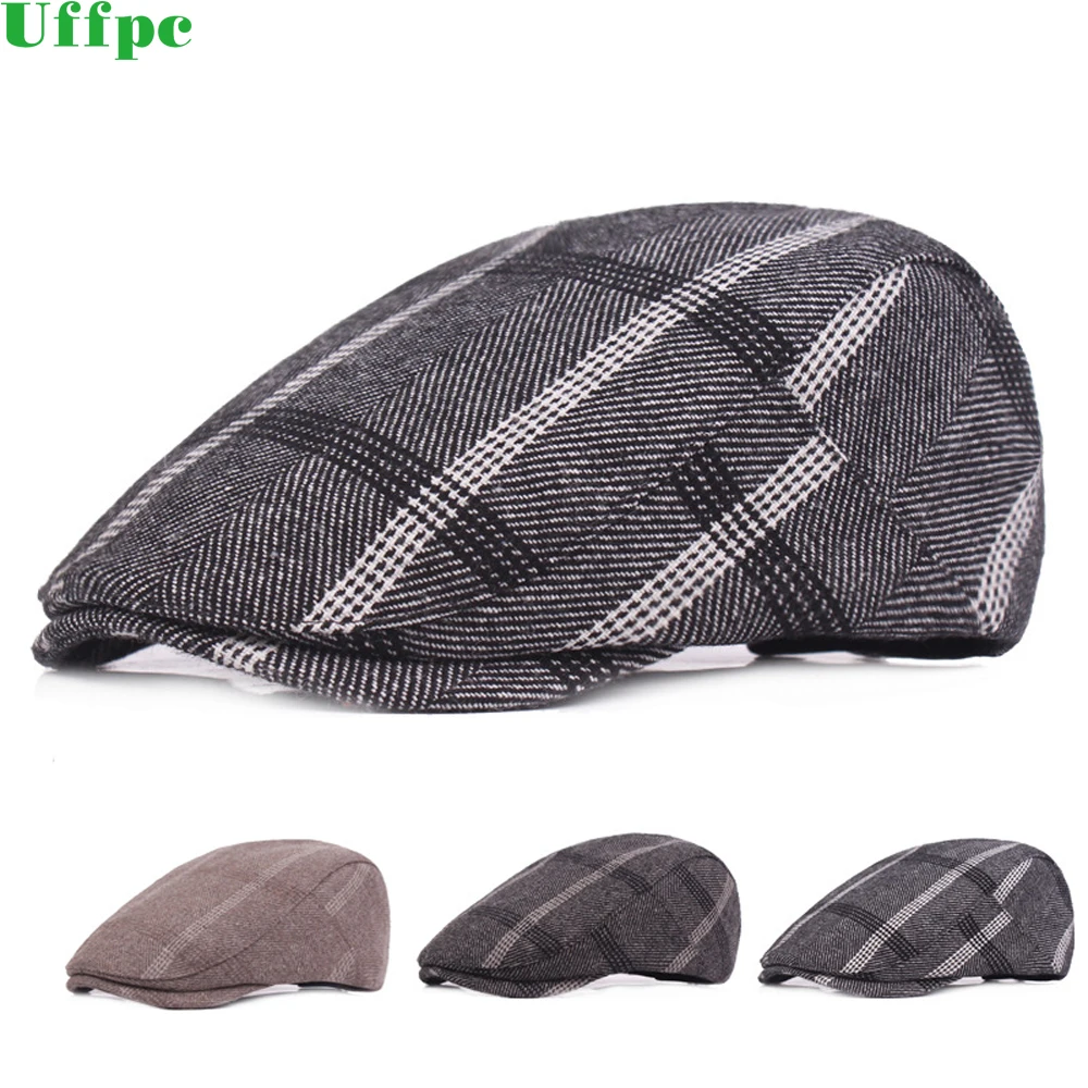 

Cotton Men Women Soft Beret Flat Cap Driver Retro Vintage Soft Casual Baker Newsboy Caps Cabbie Driving Men Hat