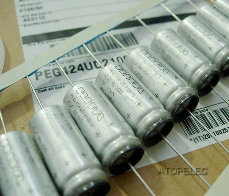 

RIFA 10uF/350V PEG124 LL Axial Electrolytic Capacitor Hi-Fi Audio
