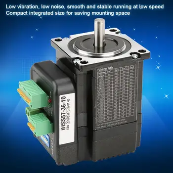 

IHSS57-36-10 NEMA23 1Nm Stepper Servo Motor Driver Stepper Driver Hybrid Closed Loop Stepper Servo Motor Driver Kit 36VDC