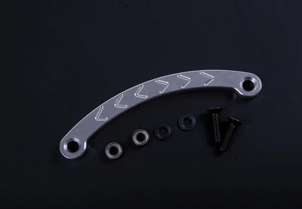 

1/5 scale gas LT 4WD TRUCK CNC Alloy Steering Gear Junction plate 97041 Losi 5ive t