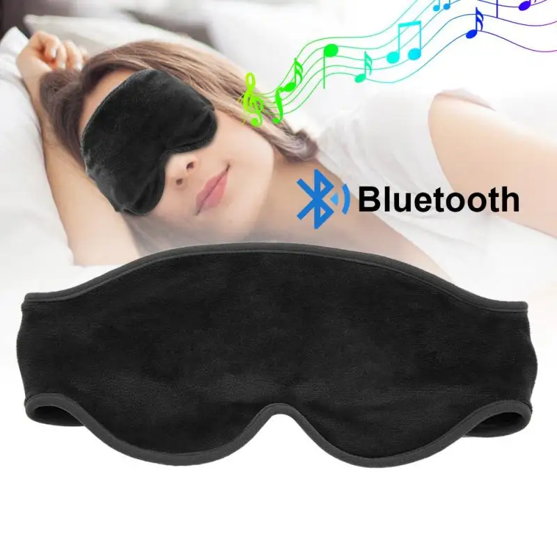 Bluetooth sleep headphone Sleeping Music Eye Cover Blinder Washable for